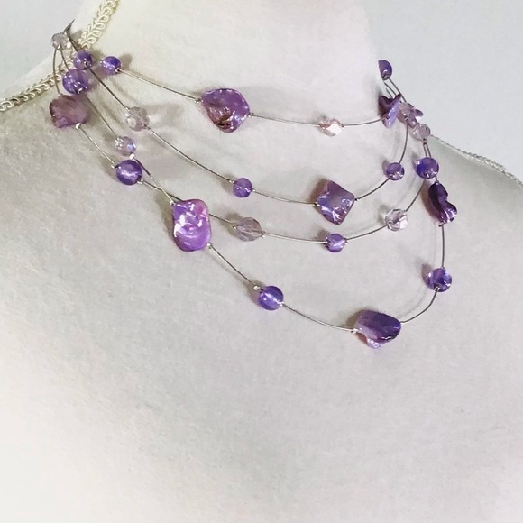 Shell and wire necklace - Picture 1 of 2
